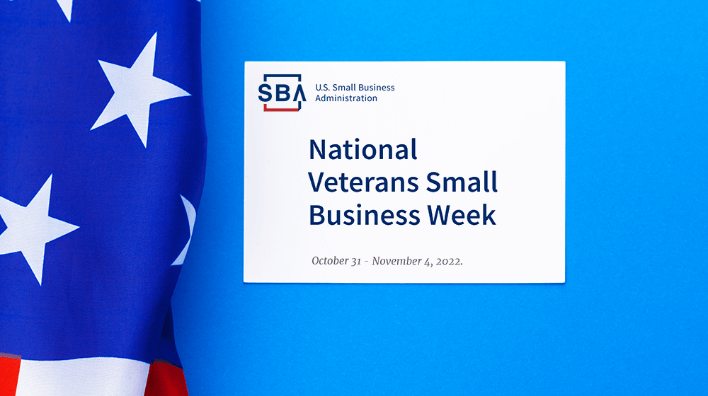 National Veterans Small Business Week is Almost Here