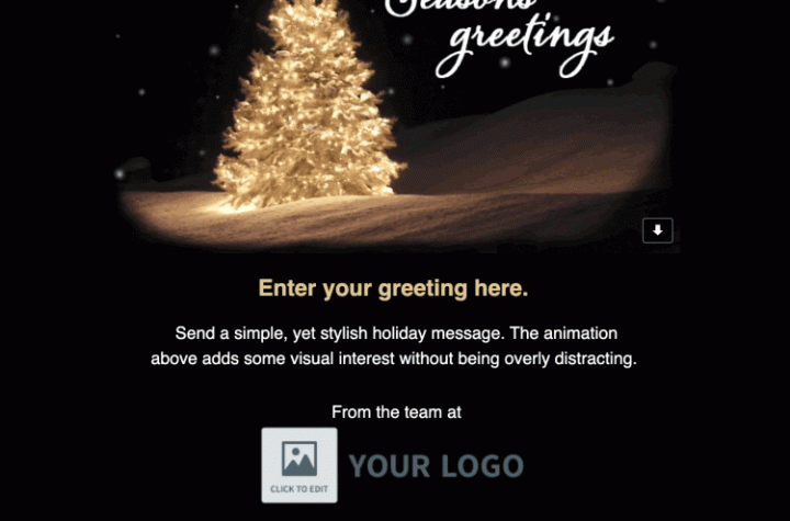 25+ beautiful holiday email marketing templates [you can use for free]